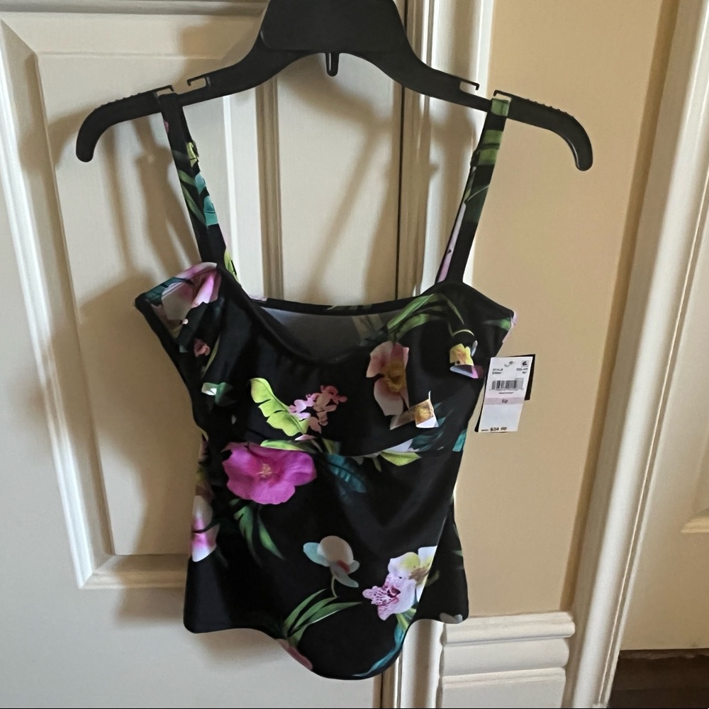 Floral Swim tankini top